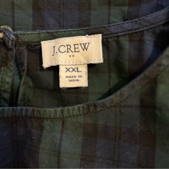 J. CREW Plaid Ruffle Top - Picture 8 of 10
